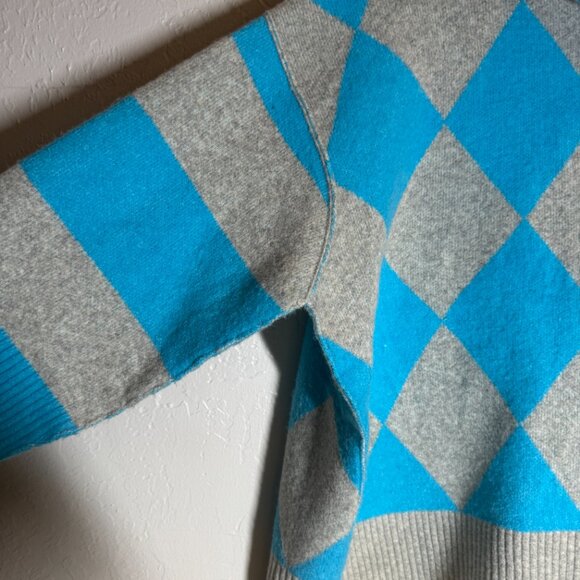 FREE PEOPLE Harley Turtleneck Blue Water World Sweater Size XS NWT - Picture 8 of 10